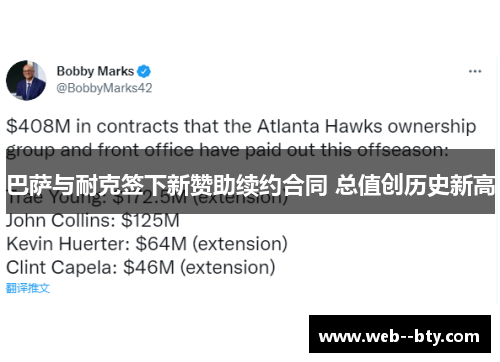 巴萨与耐克签下新赞助续约合同 总值创历史新高