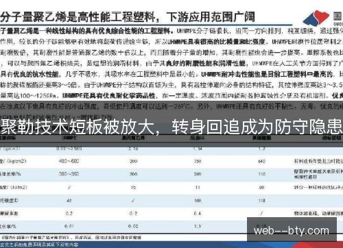 聚勒技术短板被放大，转身回追成为防守隐患